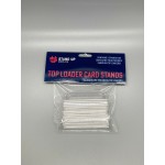 Standard Top Loader Card Display Stands - 5 Pack - Clear