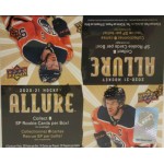 2020-21 Upper Deck ALLURE Hockey 20 PACK 8 SP RC Factory Sealed Retail Box