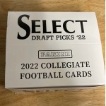 2022 PANINI Select Football Draft Picks Fat Pack Box 12 packs